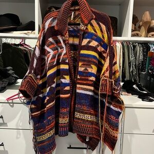 Free People poncho/sweater